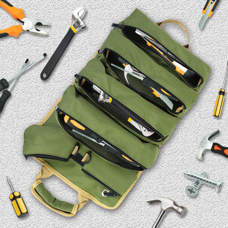 Heavy-Duty Tool Roll Organizer – Water resistant and Tear-Resistant