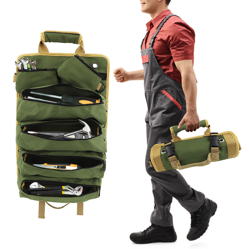 Heavy-Duty Tool Roll Organizer – Water resistant and Tear-Resistant