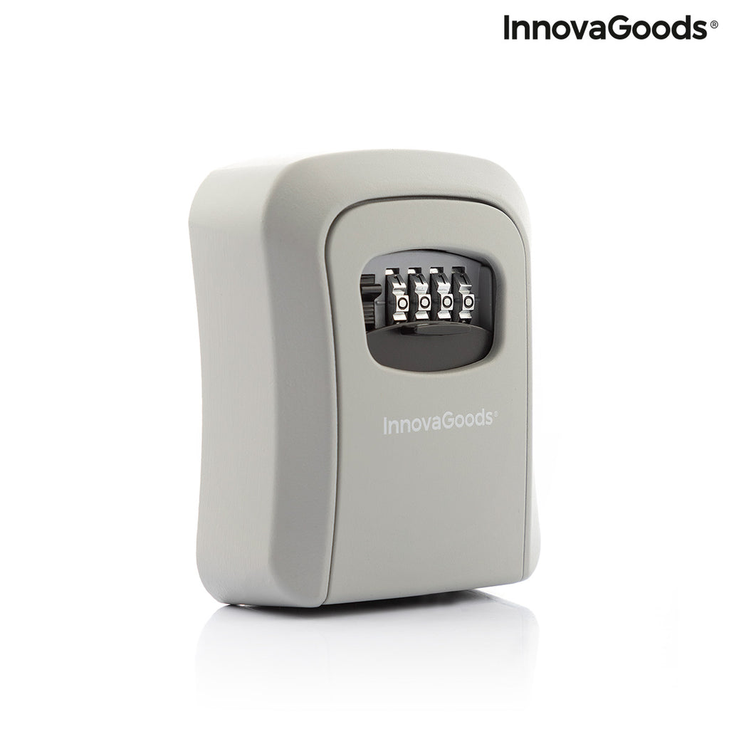 GearForge™ Heavy-Duty Outdoor Key Safe Box | 4-Digit Secure Combination Lock | Weatherproof Metal Key Storage