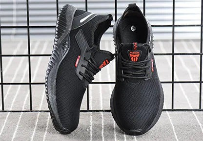 Lightweight Steel-Toe Safety Trainers (Anti-Smash + Anti-Pierce)