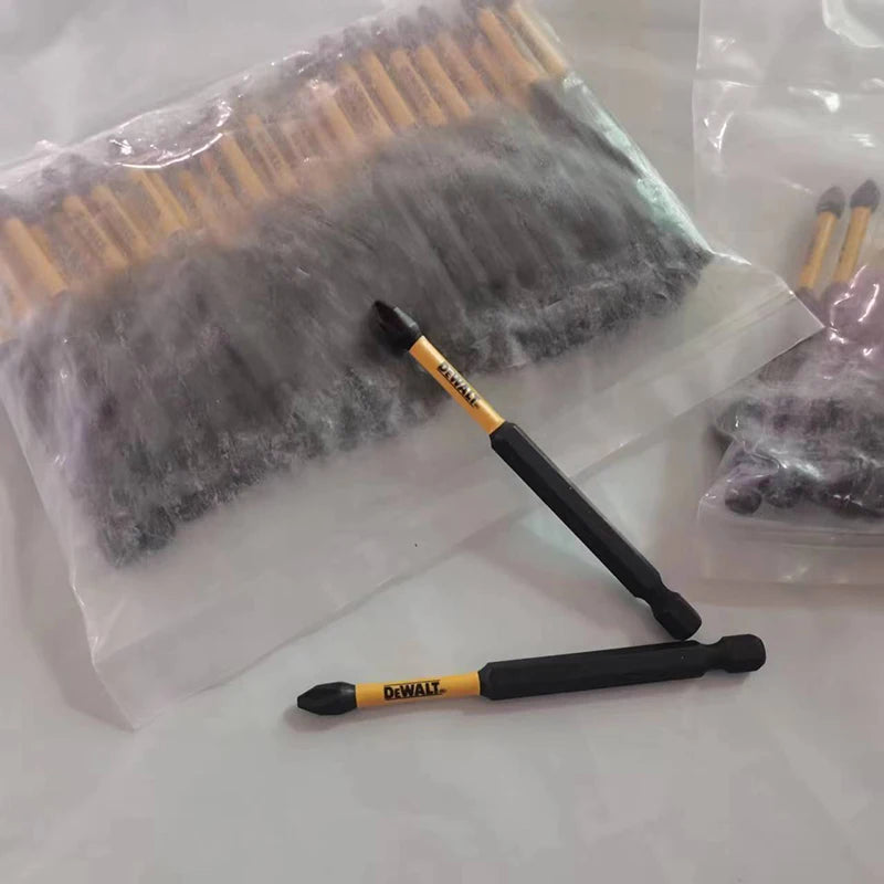 GearForge DEWALT Original Precision Magnetic Drill Bit Set – PH2 / SL8 Cross-Slot Bits with Magnetic Sleeve & Corner Adapter (25mm–89mm Options