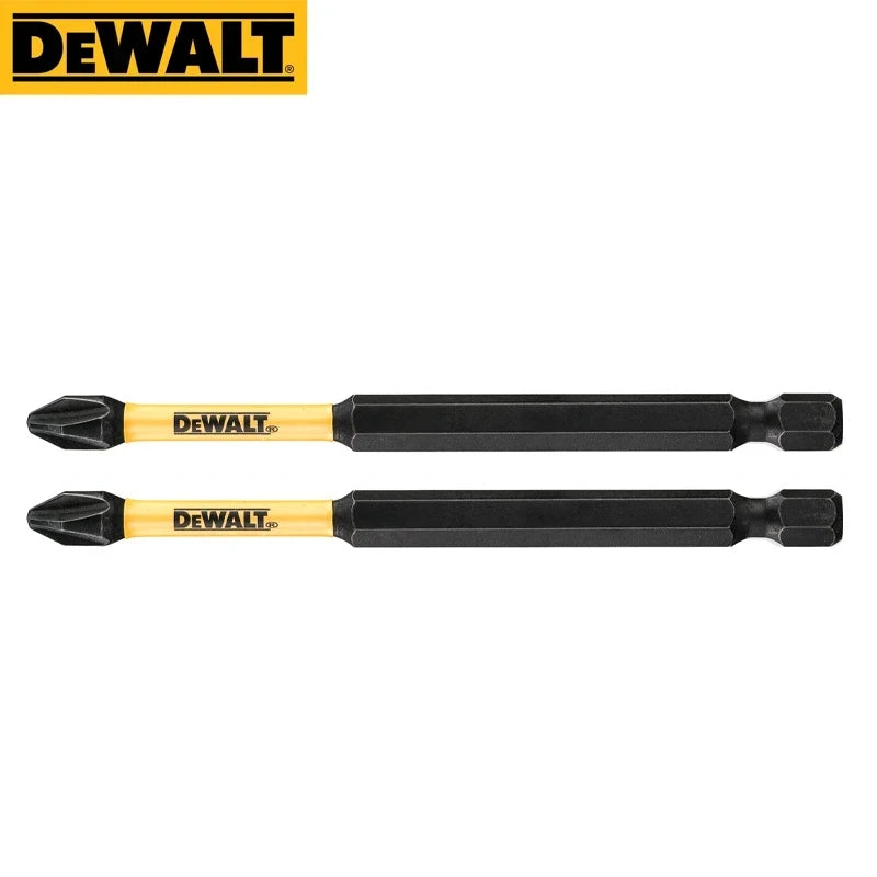 GearForge DEWALT Original Precision Magnetic Drill Bit Set – PH2 / SL8 Cross-Slot Bits with Magnetic Sleeve & Corner Adapter (25mm–89mm Options
