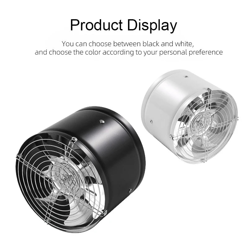 🔥 GearForge™ DUTRIEUX High-Performance Duct Booster Vent Fan – 95mm, 220V, 20W – Low-Noise Airflow Enhancer