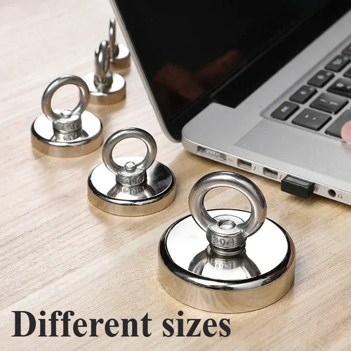 GearForge TitanGrip™ Heavy-Duty Salvage Magnet – Underwater Recovery & Metal Retrieval Tool