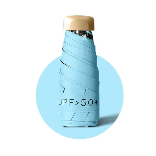 GearForge™ Compact Anti-UV Sun Protection Umbrella – UPF50+  | Windproof & Travel-Friendly