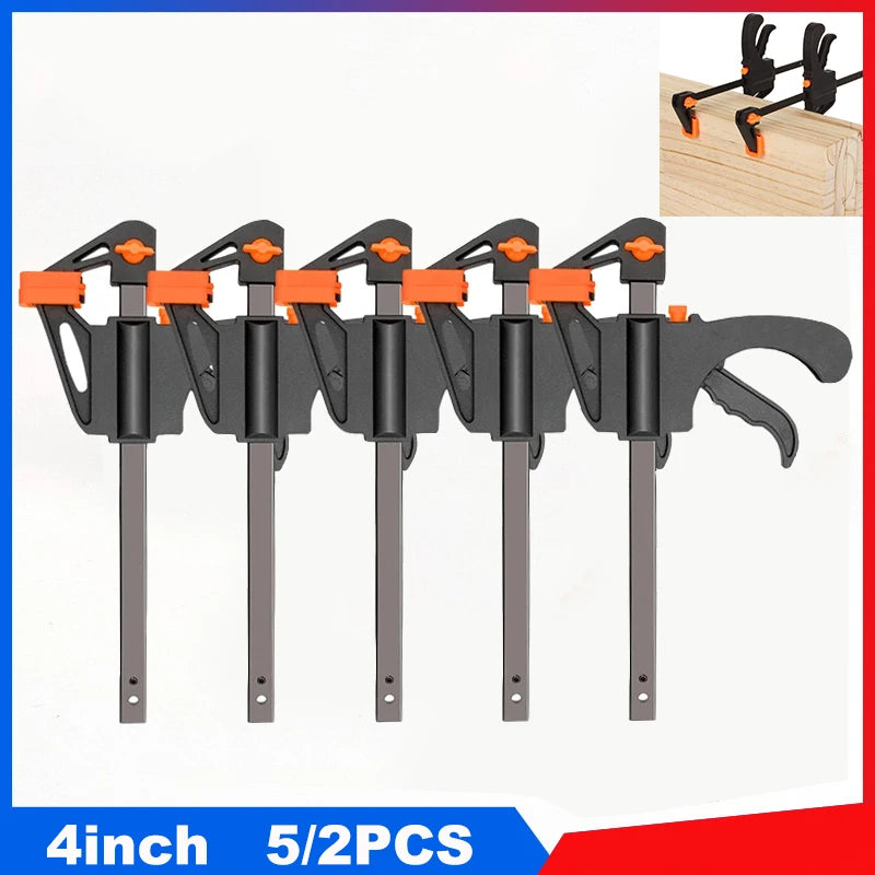 GearForge™ 4" Quick-Release Clamp Set