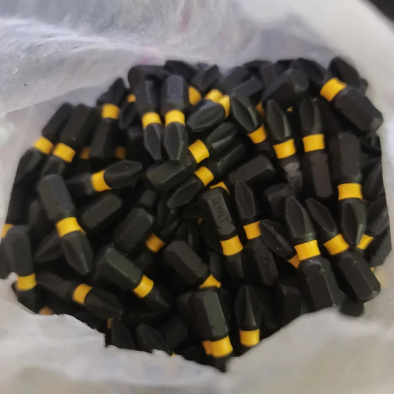 GearForge DEWALT Original Precision Magnetic Drill Bit Set – PH2 / SL8 Cross-Slot Bits with Magnetic Sleeve & Corner Adapter (25mm–89mm Options