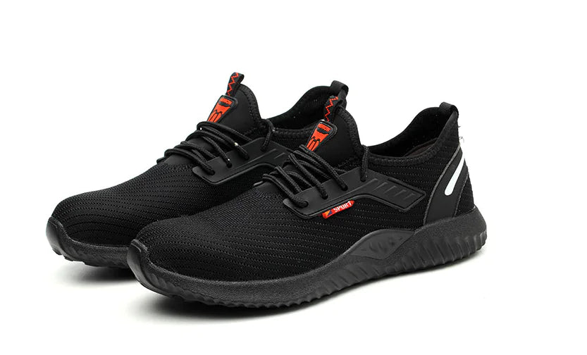 Lightweight Steel-Toe Safety Trainers (Anti-Smash + Anti-Pierce)